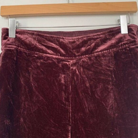 Madewell Velvet Huston Pull-On Crop Pants | Size XS - Picture 5 of 6